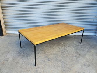Solid wood coffee table