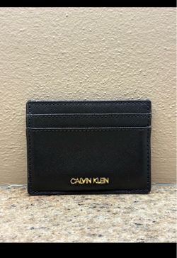 Calvin Klein Black Card Holder Wallet