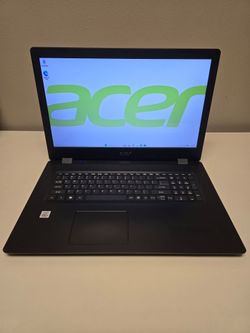 Acer Aspire 17 A317-52.
i3/20GB/256SSD + 1TB HD. Windows 11