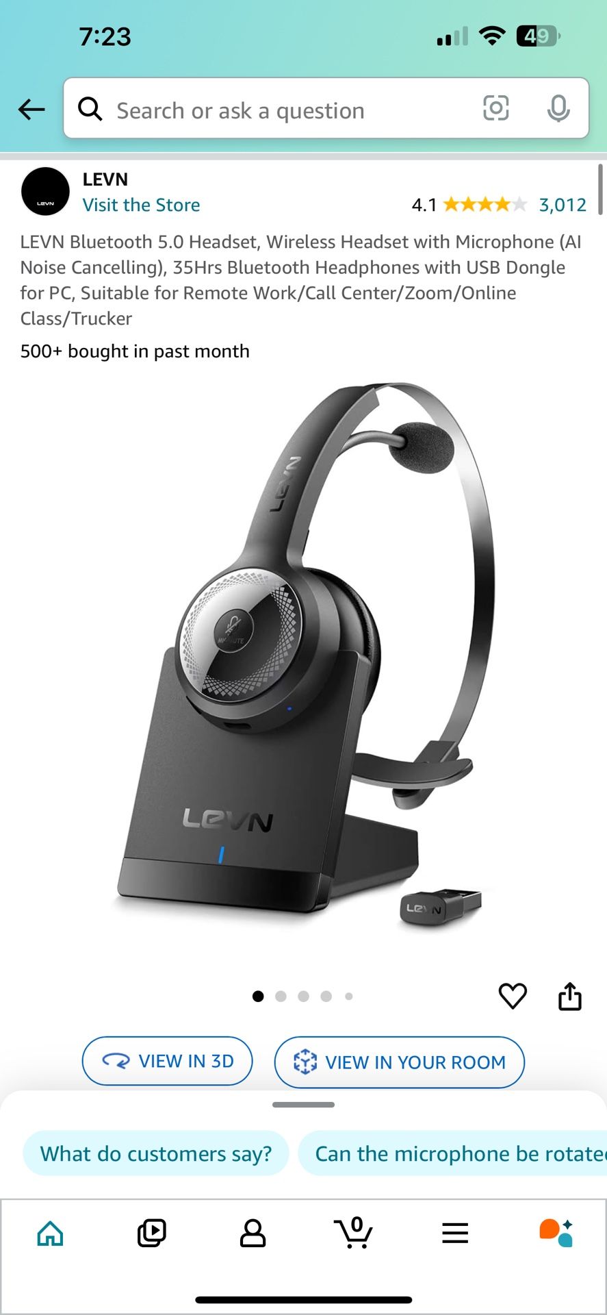 Blue Tooth Only Wireless Headset