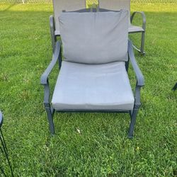 4 Wrought Iron Chairs