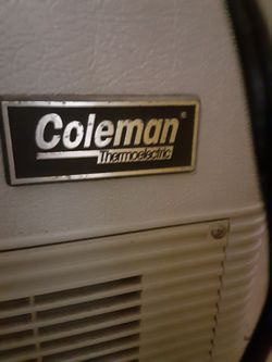 Coleman electric cooler