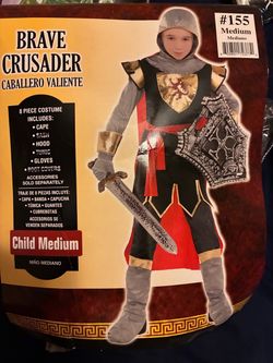 Brave crusader custome child