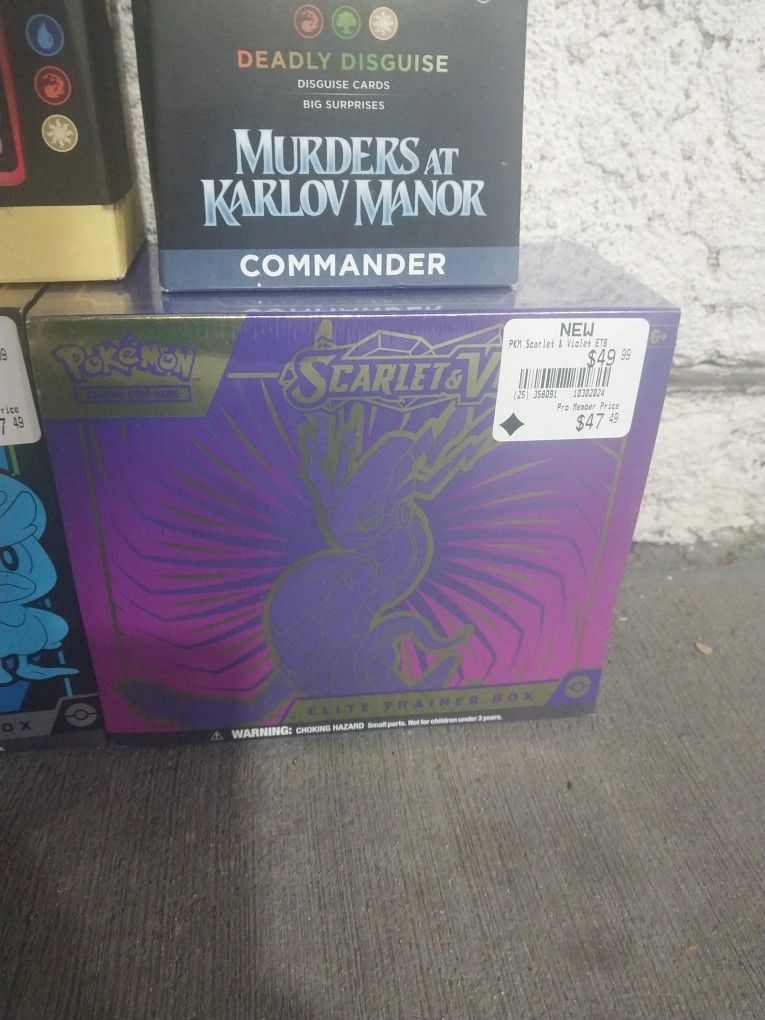 BRAND NEW POKÉMON AND MAGIC BOX SETS