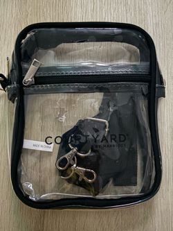 Clear Crossbody Bag w/Marriott logo