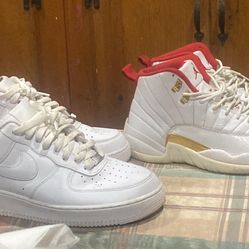 af1s and retro 12s for sale