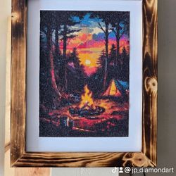 Handmade Diamond Artwork