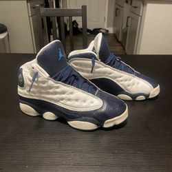 Jordan 13’ Blue And White Size 5.5