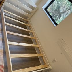 Twin Size Bed Frame Wood 