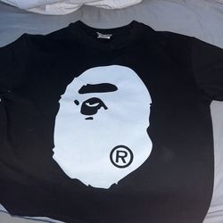 black Bape Small heavy weight shirt