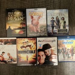 Inspirational and Faith Based Movies (Lot of 7)