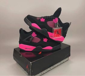 Jordan 4s pink thunder