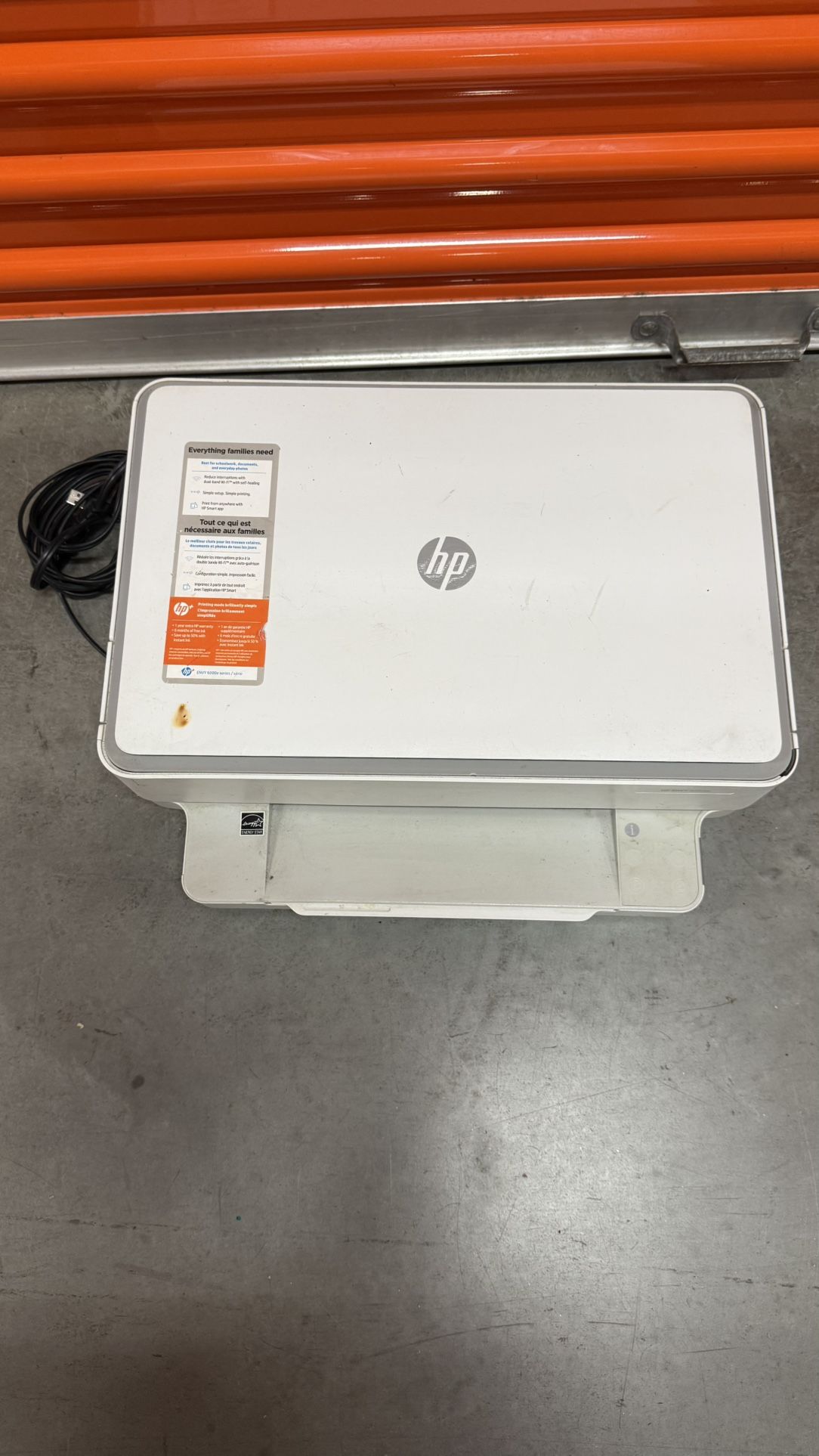 HP All-in-One Printer (Model SNPRC-1807-01 / FPU: 223N1-64002)