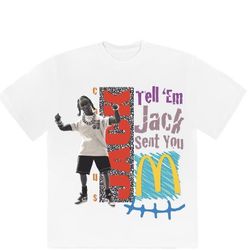 Travis Scott x McDonald's Jack Smile T-shirt