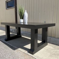 Custom Dining Table Farmhouse Country French Modern Rustic Solid Wood Set Restoration Hardware Insp Bench Hand Built Round Oval Counter Breakfast  