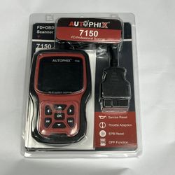 AUTOPHIX 7150 OBD2 Scanner Full System Diagnostic Tool with All Reset Service, Full OBD2 Code Reader with Battery Regi