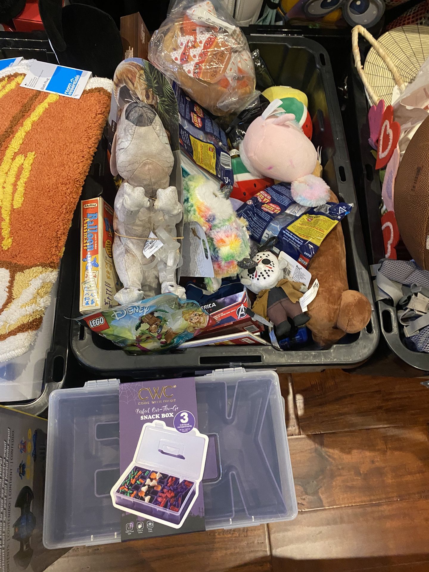 Brand new kids toys and clothes. $5. Lots to choose from. Let me know when you want to come shop! Higley and ray!