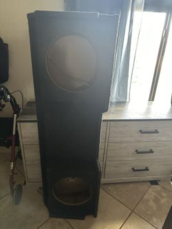 12" Single Cab Subwoofer Box