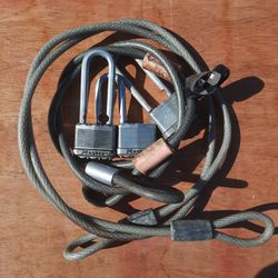 Cables  & Locks W/keys 