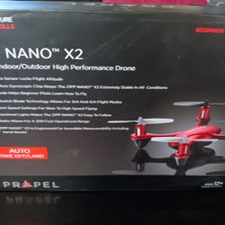 ZIP NANO ×2 ) INDOOR & OUTDOOR DROME  2.4  Ghz  BRAND NEW   $30  EACH  BLUE ,or BLACK 