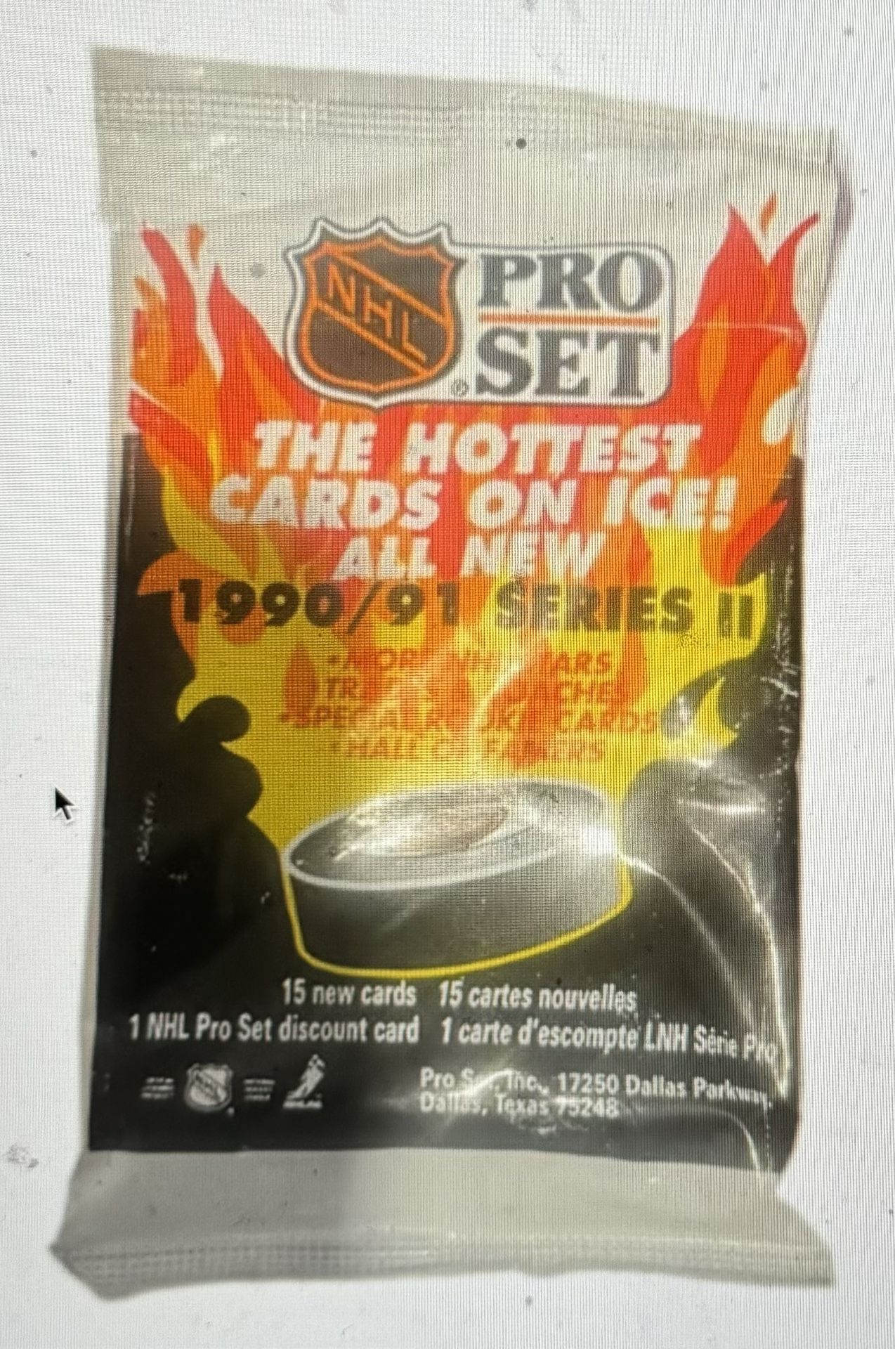 NHL Pro Set 1990/91 Series II Hockey Cards + Sunoco Dream Team LE Baseball Cards