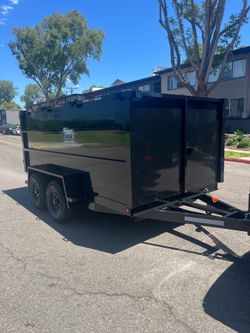 New dump trailer 2027 12 ft !