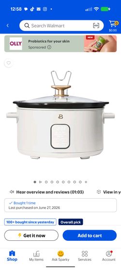 Beautiful by Drew Barrymore crockpot