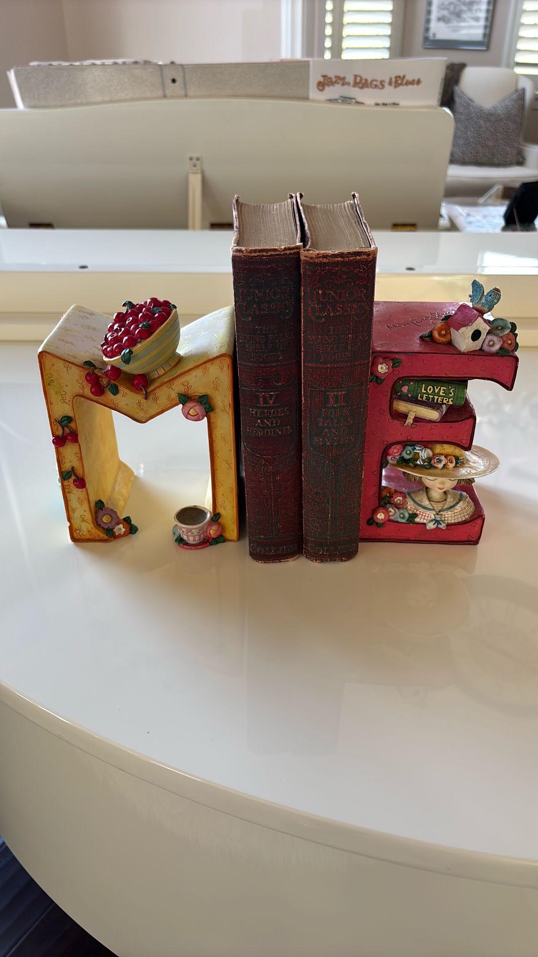 Whimsical Mary Engelbreit Bookends