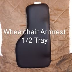 New PERMOBIL Padded Flip Up Armrest Half Tray for Wheelchairs 
