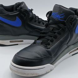 Nike Flight Legacy Sneakers. Black/Blue. Size 11. $80.00