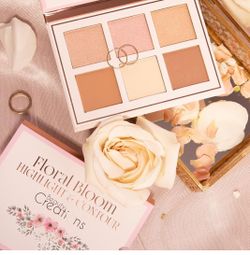 Floral bloom Highlight & contour beauty creation.