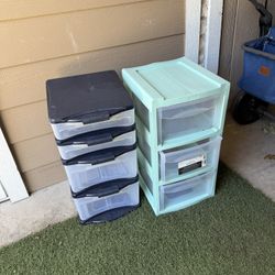 Plastic Storage Drawers