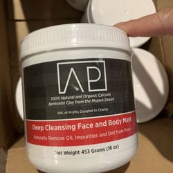 Deep cleansing face and body mask