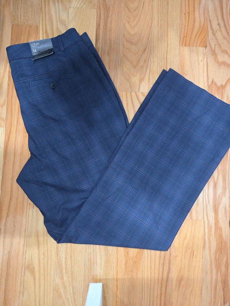 Banana Republic Plaid, NWT, Size 14