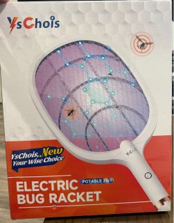 Electric Fly Swatter Racket