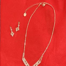 Artificial Diamond Jewelry Set 