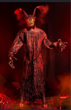 Lava Demon Halloween Animated