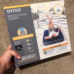 Twin-size Air Mattress And Pump