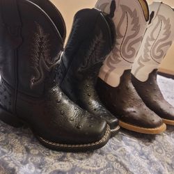 Kids Leather Boots
