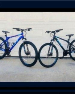 2 x GT Mountain Bikes Size Medium And Large Wheels 27.5 Speeds 24 disc brakes both for   690$