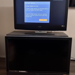 2 TV Sony KDL-40S2010 40 Inch LCD TV 1080p Black 60Hz Digital Color 2006 Model