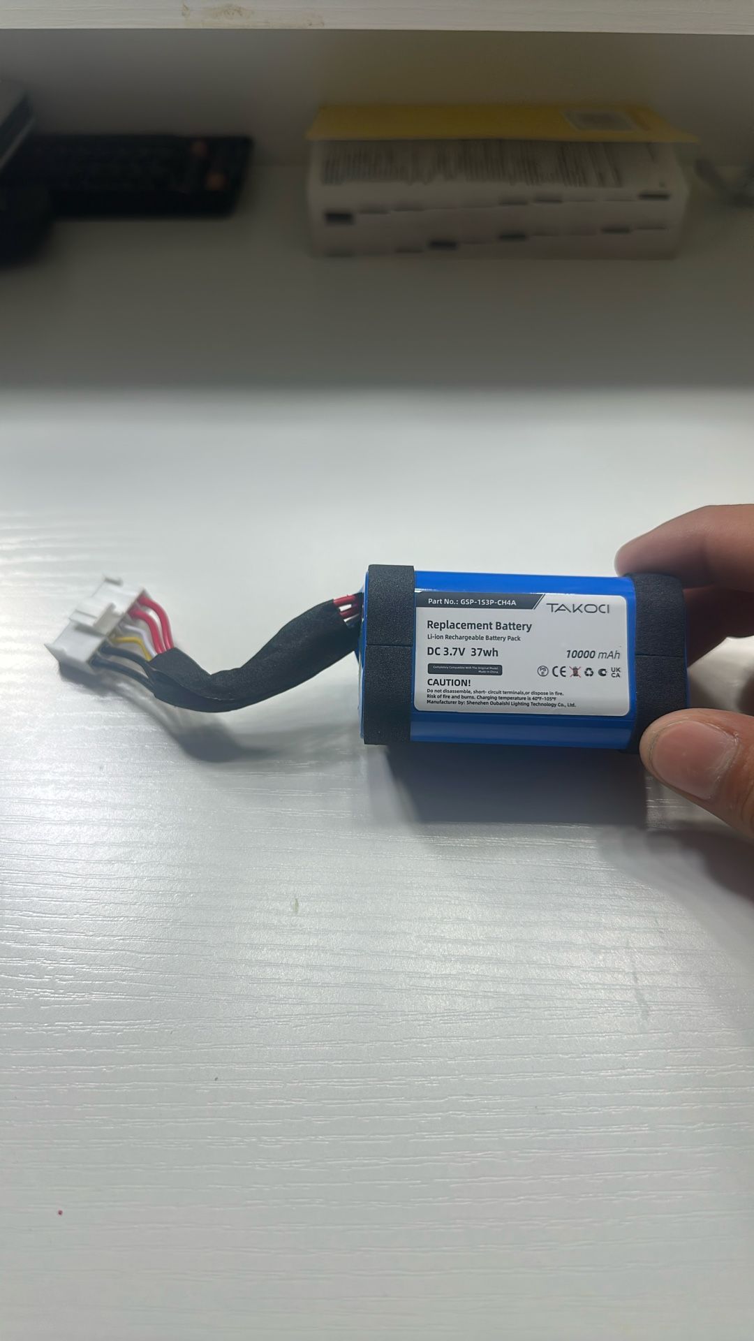 10000mAh Charge 5 Battery Replacement Battery for Charge 5 Wireless Bluetooth Speaker, fits Part