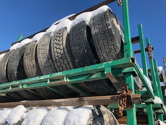 Used 11r22.5 with Aluminum Rims