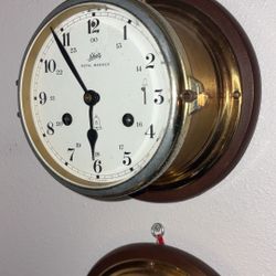 Schatz Royal Mariner ship's bell clock.