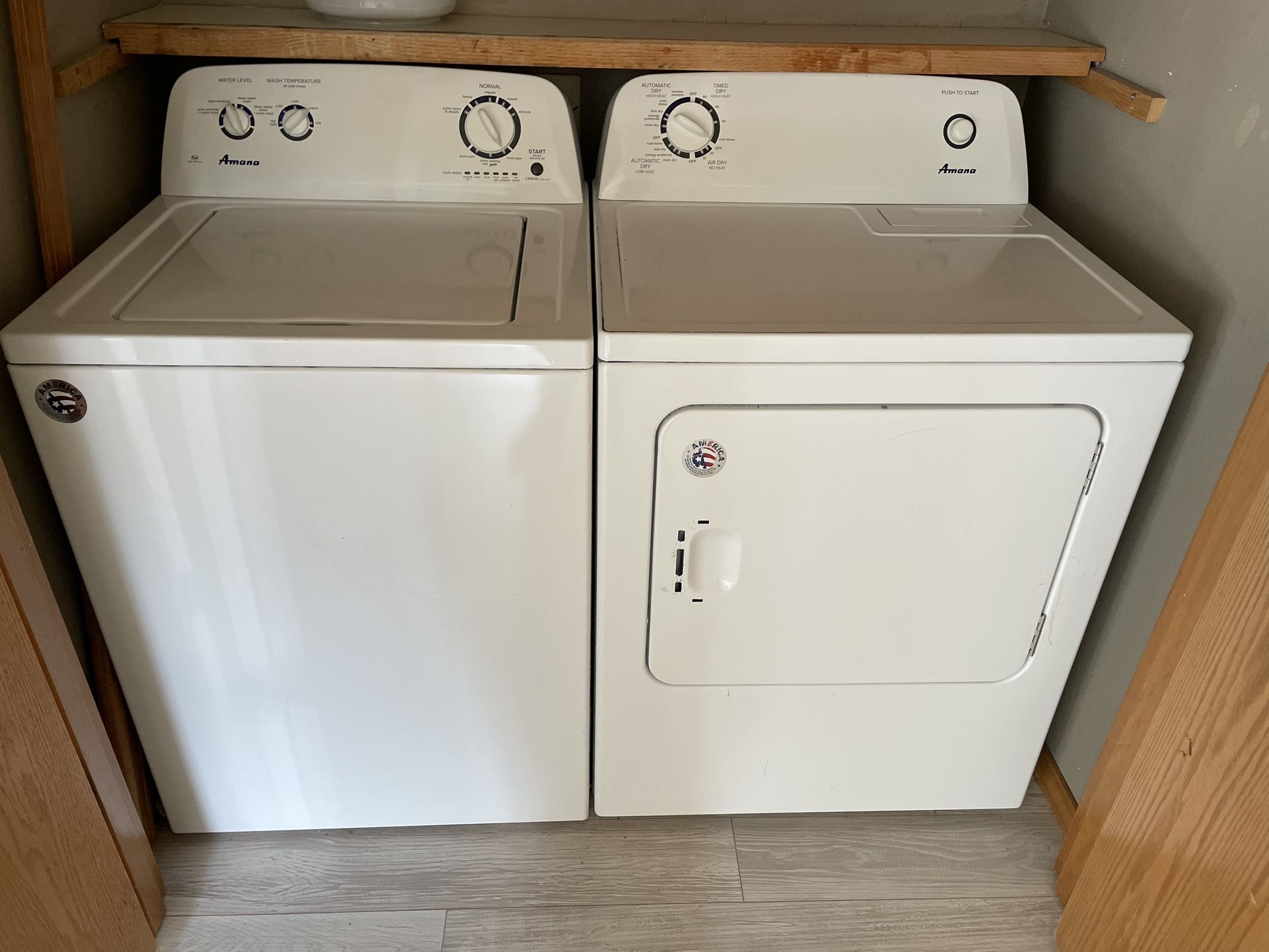 Amana Washer And Dryer