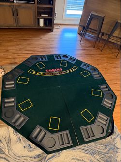 Tabletop Foldable Poker Table