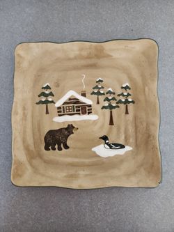 11x11 ceramic plate