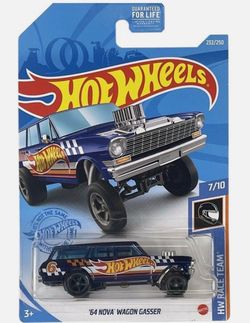 Hot Wheels ‘64 nova wagon gasser super treasure hunt