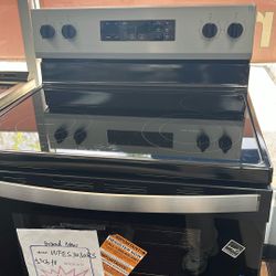 Stove Stainless Steel New Open Box 1 Year Warranty 