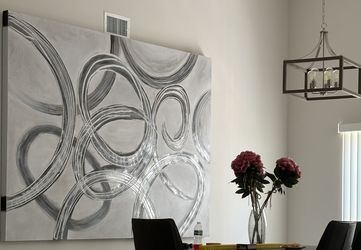 City Furniture Large Wall Art 83x69 $500 Brand New 